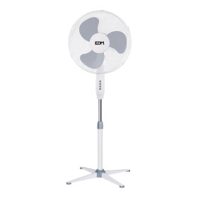 Freistehender Ventilator EDM Weiß Grau 45 W von EDM, Standventilatoren - Ref: S7915500, Preis: 23,33 €, Rabatt: %