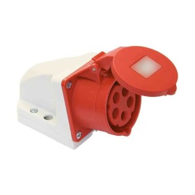 Plug-in base Solera 903152a CETAC With lid Red IP44 16 A 400 V Aerial | Tienda24 - Global Online Shop Tienda24.eu