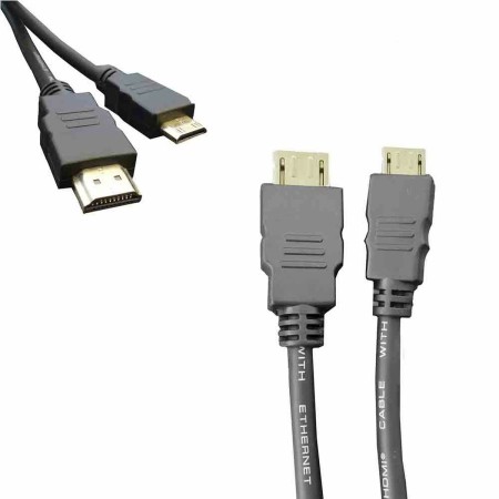 Câble HDMI EDM 1,5 m Noir | Tienda24 - Global Online Shop Tienda24.eu