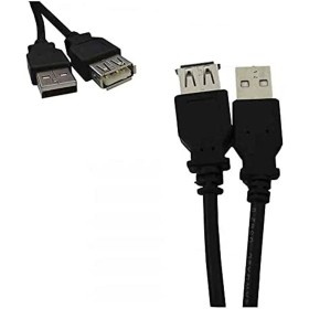 Cable USB EDM Negro 5 m de EDM, Cables USB - Ref: S7916163, Precio: 5,29 €, Descuento: %