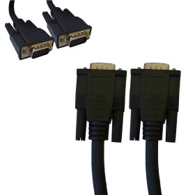 Cable SVGA EDM Negro 1,8 m de EDM, Cables VGA - Ref: S7916164, Precio: 8,72 €, Descuento: %