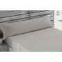 Bedding set Alexandra House Living Dark grey Single 3 Pieces | Tienda24 Tienda24.eu