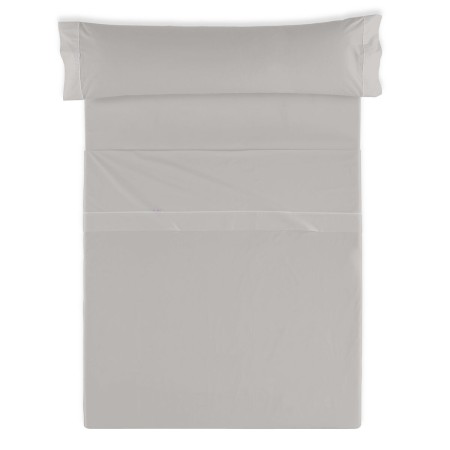 Jeu de draps Alexandra House Living Gris foncé Gran lit 2 persones 3 Pièces | Tienda24 Tienda24.eu