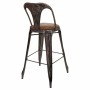 Tabouret Alexandra House Living Marron Noir Cuir Fer 53 x 105 x 49 cm de Alexandra House Living, Chaises et canapés - Réf : D...