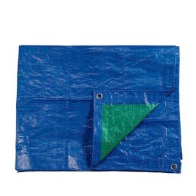 Protective Tarpaulin Green polypropylene (7 x 14 m) | Tienda24 - Global Online Shop Tienda24.eu