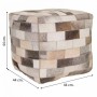 Pouffe Alexandra House Living Leather 44 x 44 x 44 cm by Alexandra House Living, Bean Bags - Ref: D1630676, Price: 145,65 €, ...