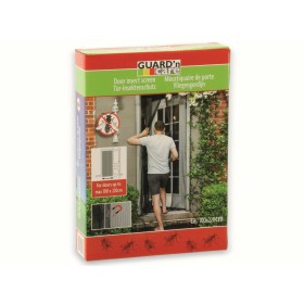 Cortina Mosquitera Puertas Negro Fibra de Vidrio 100 x 220 cm de BigBuy Home, Mosquiteras - Ref: S7916573, Precio: 8,78 €, De...