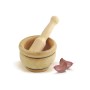 Mortar Metaltex Wood 12 cm | Tienda24 - Global Online Shop Tienda24.eu