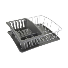 Draining Rack for Kitchen Sink Metaltex Grey (35 x 30 x 11 cm) by Metaltex, Draining Boards - Ref: S7916587, Price: 39,16 €, ...