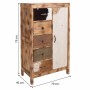 Caisson à Tiroirs Alexandra House Living Bois de manguier 40 x 122 x 79 cm | Tienda24 - Global Online Shop Tienda24.eu