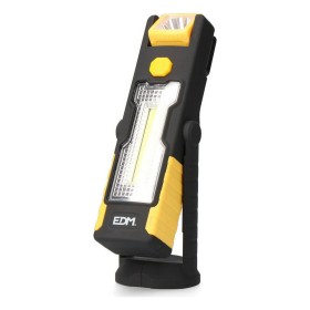 Lanterna LED EDM Cob XL Gancho Íman Dupla função 230 Lm Amarelo ABS 3 W de EDM, Lanternas de mão - Ref: S7917316, Preço: 8,42...