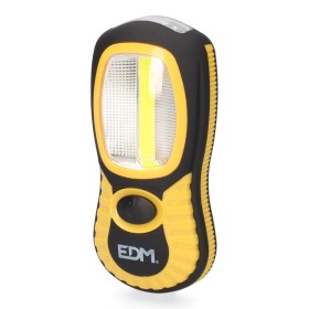 Lanterna LED EDM Cob XL Gancho Íman Dupla função 230 Lm Amarelo ABS 3 W de EDM, Lanternas de mão - Ref: S7917317, Preço: 6,18...