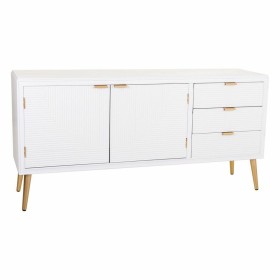 Credenza Alexandra House Living Bianco Dorato Legno MDF 42 x 71 x 145 cm di Alexandra House Living, Credenze e buffet - Rif: ...