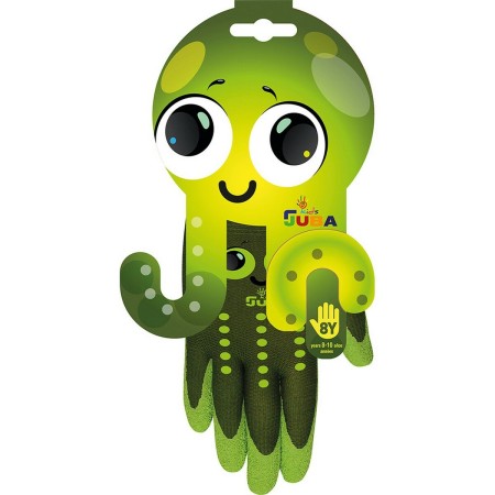 Gardening gloves JUBA Green Children's Nylon Latex | Tienda24 - Global Online Shop Tienda24.eu