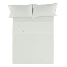 Drap housse TODAY essential Blanc 160 x 200 cm | Tienda24 Tienda24.eu