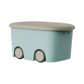 Caixa Multiusos Plastiken 88100 Infantil Menta 45 L (59 x 38 x 32 cm) de Plastiken, Caixas e baús de arrumação - Ref: S791809...