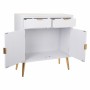 Meuble d'Entrée Alexandra House Living Doré Bois MDF 36 x 85 x 80 cm | Tienda24 - Global Online Shop Tienda24.eu