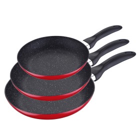 Set di padelle San Ignacio Rosso 3 Pezzi Alluminio di San Ignacio, Set di padelle e pentole - Rif: S7918169, Prezzo: 29,06 €,...