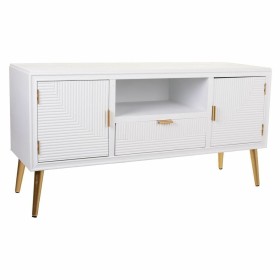 Sideboard Alexandra House Living White Golden 40 x 61 x 121 cm by Alexandra House Living, Sideboards - Ref: D1630693, Price: ...