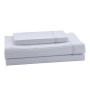 Bedding set Alexandra House Living White Super king 4 Pieces | Tienda24 Tienda24.eu