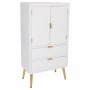 Armario Alexandra House Living Blanco Dorado Madera MDF 36 x 118 x 62 cm de Alexandra House Living, Armarios - Ref: D1630694,...