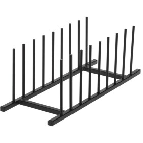 Draining Rack for Kitchen Sink Black Metal (34,5 x 12,5 cm) by BigBuy Home, Draining Boards - Ref: S7918319, Price: 9,89 €, D...