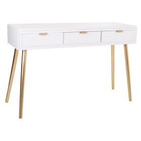 Mesa de Centro Home ESPRIT Dourado Alumínio 90 x 90 x 40 cm | Tienda24 - Global Online Shop Tienda24.eu