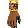 Gants de travail JUBA Mecanix Tactile Cuir synthétoqie Marron Spandex | Tienda24 - Global Online Shop Tienda24.eu