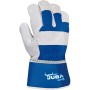 Gants de travail JUBA Peau de vache Daim Bleu Toile | Tienda24 - Global Online Shop Tienda24.eu