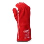 Guanti da Lavoro EDM Saldatori Rosso Kevlar Cotone Scamosciato | Tienda24 - Global Online Shop Tienda24.eu