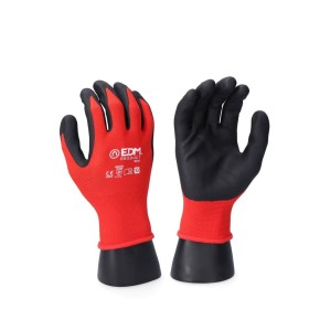 Guanti da Lavoro EDM Touch Screen Nitrile Industriale Rosso Lycra di EDM, Guanti da lavoro - Rif: S7919017, Prezzo: 5,98 €, S...