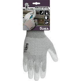 Gants de travail JUBA Mecanix Tactile Cuir synthétoqie Marron Spandex | Tienda24 - Global Online Shop Tienda24.eu