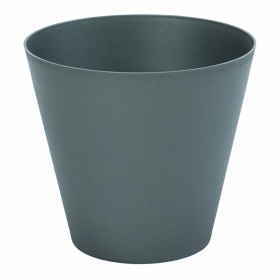 Cache-pot Plastiken Anthracite Ø 32 cm de Plastiken, Cache-pots - Réf : S7919171, Prix : 6,45 €, Remise : %