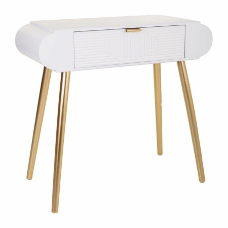 Meuble d'Entrée Alexandra House Living Doré Bois MDF 38 x 77 x 84 cm de Alexandra House Living, Tables - Réf : D1630705, Prix...