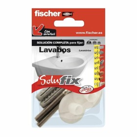 Fixing kit Fischer Solufix 502695 Washbasin 6 Pieces by Fischer, Anchoring - Ref: S7919493, Price: 6,44 €, Discount: %