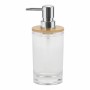 Soap Dispenser Andrea House 250 ml Bamboo Acrylic (Ø 7 x 17,5 cm) | Tienda24 - Global Online Shop Tienda24.eu