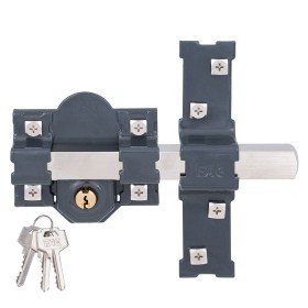 Cerrojo de seguridad IFAM CS500 Latón Sobreponer Dorado | Tienda24 - Global Online Shop Tienda24.eu