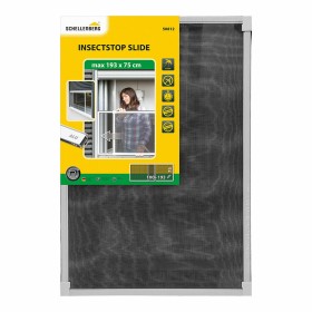 Moskitonetz Schellenberg Tür Fiberglas Aluminium Weiß (100 x 210 cm) | Tienda24 - Global Online Shop Tienda24.eu