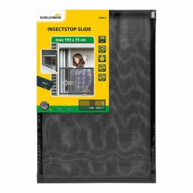 Cortina Mosquiteira Schellenberg Portas Com moldura Fibra de Vidro Preto Alumínio (100 x 210 cm) | Tienda24 - Global Online Shop Tienda24.eu