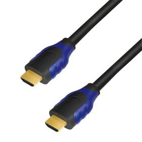 Câble HDMI avec Ethernet LogiLink CH0061 Noir 1 m de LogiLink, Câbles HDMI - Réf : S7919981, Prix : 6,10 €, Remise : %