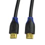 Câble HDMI avec Ethernet LogiLink CH0061 Noir 1 m | Tienda24 - Global Online Shop Tienda24.eu