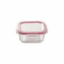 Set of lunch boxes Bergner Q4052 Squared Borosilicate Glass (3 pcs) | Tienda24 - Global Online Shop Tienda24.eu