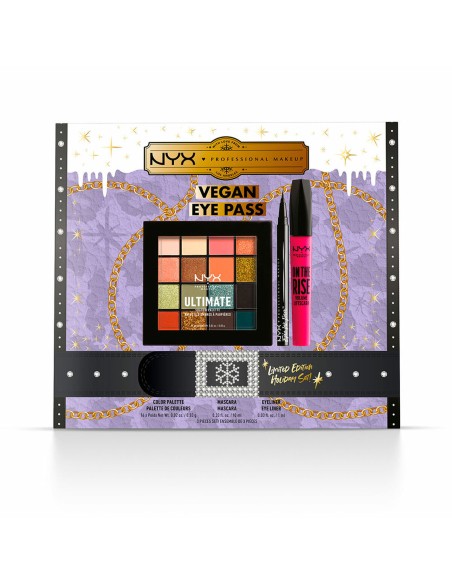 Set de Maquillaje NYX Vegan Eye Pass Limited Edition Edición limitada 3 Piezas | Tienda24 Tienda24.eu