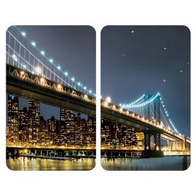 Cutting board Wenko Brooklyn Bridge 30 x 52 cm Tempered glass (2 Units) by Wenko, Chopping boards - Ref: S7920317, Price: 35,...