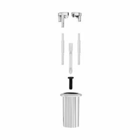 Pulsante Roca D2D Scaricatore di cisterna Lunghezza Doppia di Roca, Valvole per sciacquone - Rif: S7920329, Prezzo: 18,61 €, ...