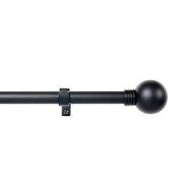 Curtain Bar Stor Planet Extendable Black (110 cm) | Tienda24 - Global Online Shop Tienda24.eu