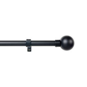 Bastone per Tende Stor Planet Cintacor Bastone 160-300 cm Nero Metallo | Tienda24 - Global Online Shop Tienda24.eu