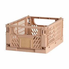 Jeu de Caisses de Rangement Empilables Sable 3,3 L de BigBuy Home, Boîtes et coffres de rangement - Réf : S7920392, Prix : 8,...