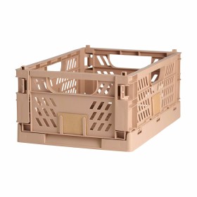 Storage Box Foldable Sand 27,6 L 50 x 33 x 25 cm by BigBuy Home, Storage boxes and chests - Ref: S7920394, Price: 18,15 €, Di...