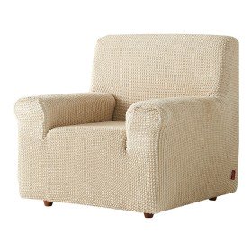 Elastischer Sofabezug Belmarti Bali individuell 70-110 x 40-65 x 80-110 cm Elfenbein von Belmarti, Sofas & Lovechairs - Ref: ...